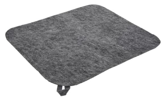 Коврик для сауны серый 